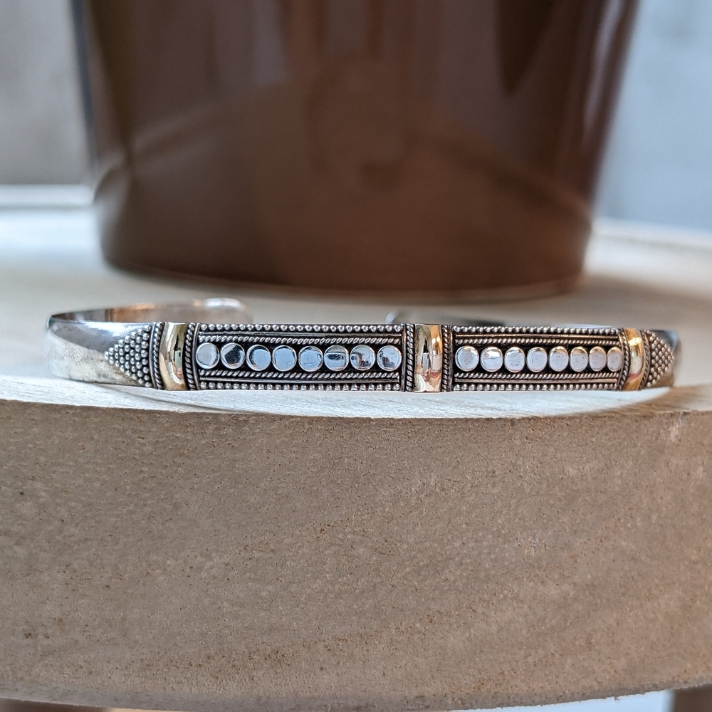 Bali Style Cuff Bracelet